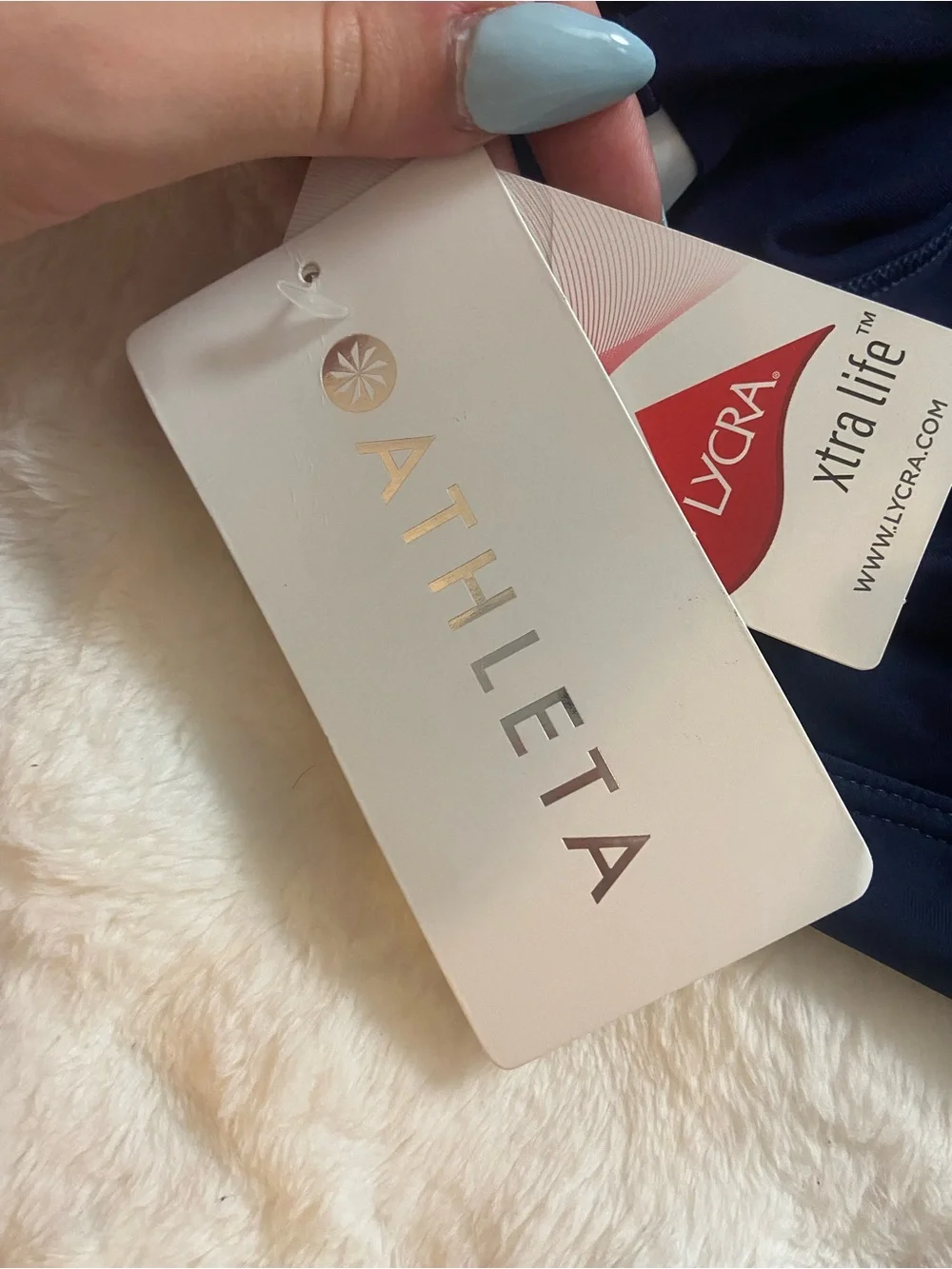 New! Athleta Kata Navy Swim Skirt Skort XS NWT 34064